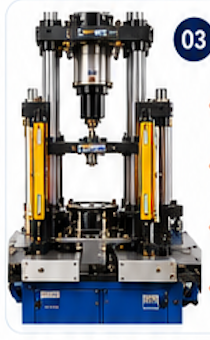 FOUR COLUMN CLAMPING